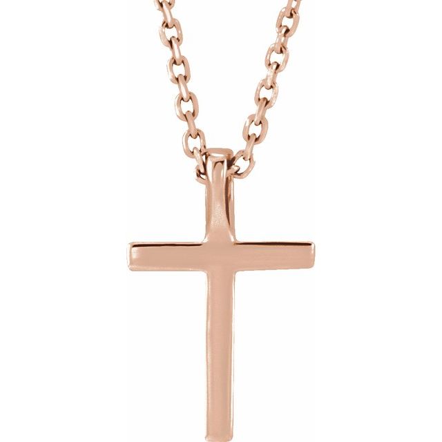 Petite Cross Necklace or Pendant